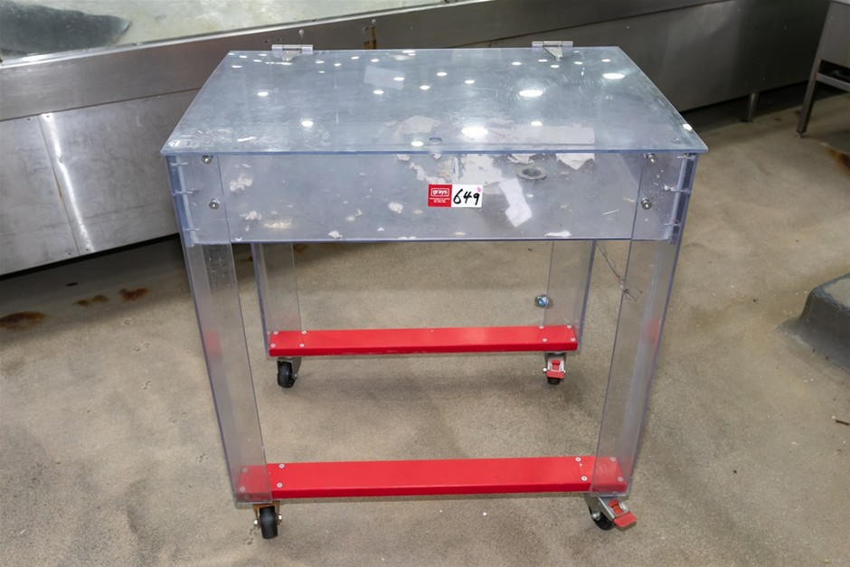 Mobile Sea Food Display Stand