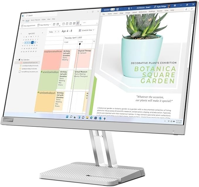 Lenovo L24e-40 23.8-inch FHD Monitor.  Buyers Note - Discount Freight Rates
