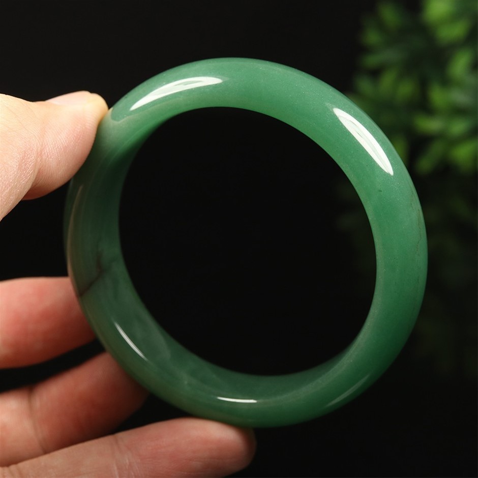 58mm Chinese Certified Natural Jade Bangle