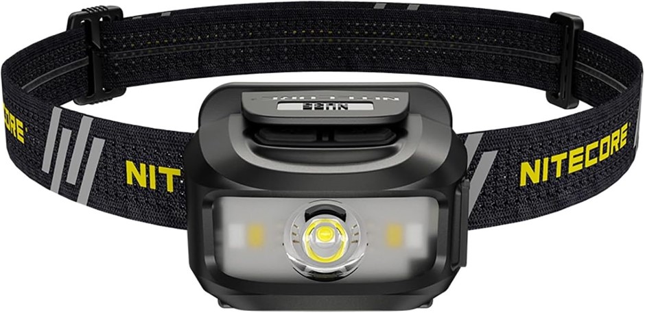 NITECORE NU35 Rechargeable Headlamp Torch with Dual Power Source, 460 Lumen