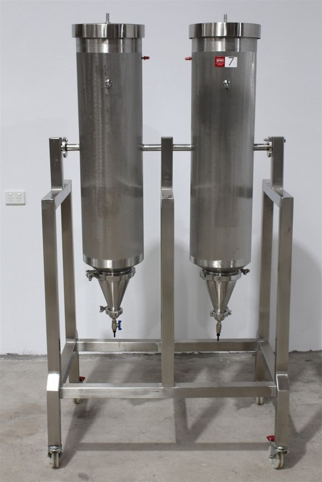 Stainless Steel Twin Hoppers