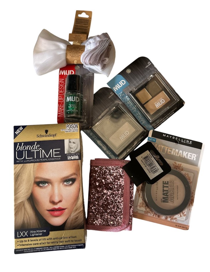 Assorted Cosmetics (1x SCHWARZKOPF Lightener, 2x Eyeshadow)