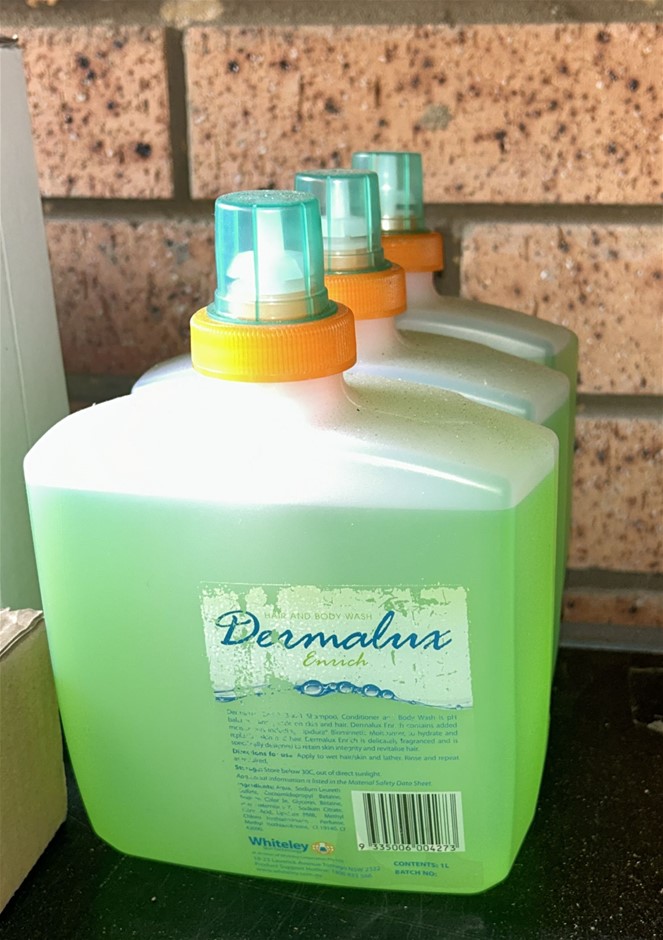 3x Derma lux Hair & Body Wash