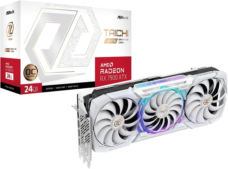 ASROCK RX7900XTX TCW 24GO Carte graphique AMD Radeon RX 7900 XTX GDDR6.  Bu