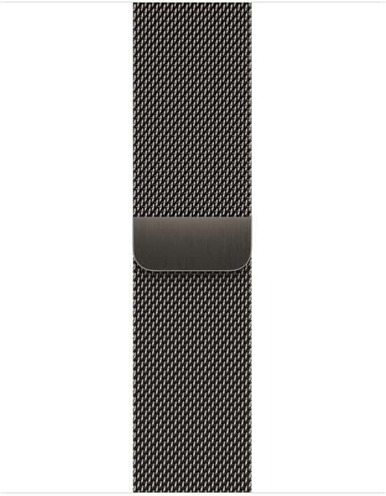 APPLE Watch Band - Milanese Loop - 41mm - Graphite - One Size. (Watch not i