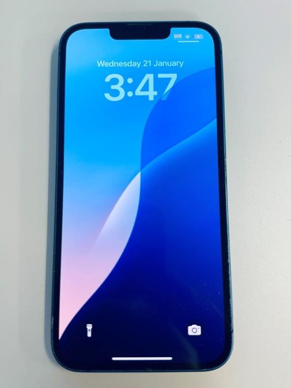 APPLE iPhone 13 128GB in Blue (MLNG3J/A)