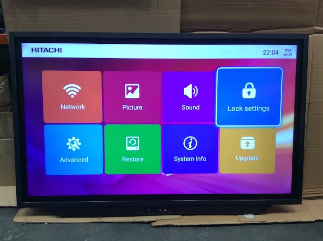 Hitachi HILU75203 75" Interactive Flat Panel Display