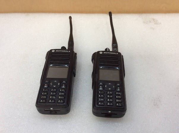 Motorola DP4801e Portable Two-way Radios (Lot of 2)