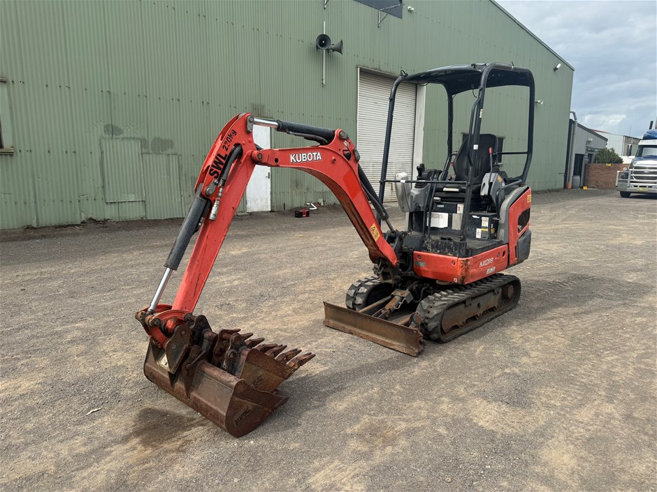 <p>Kubota KX018-4 Hydraulic Excavator</p>