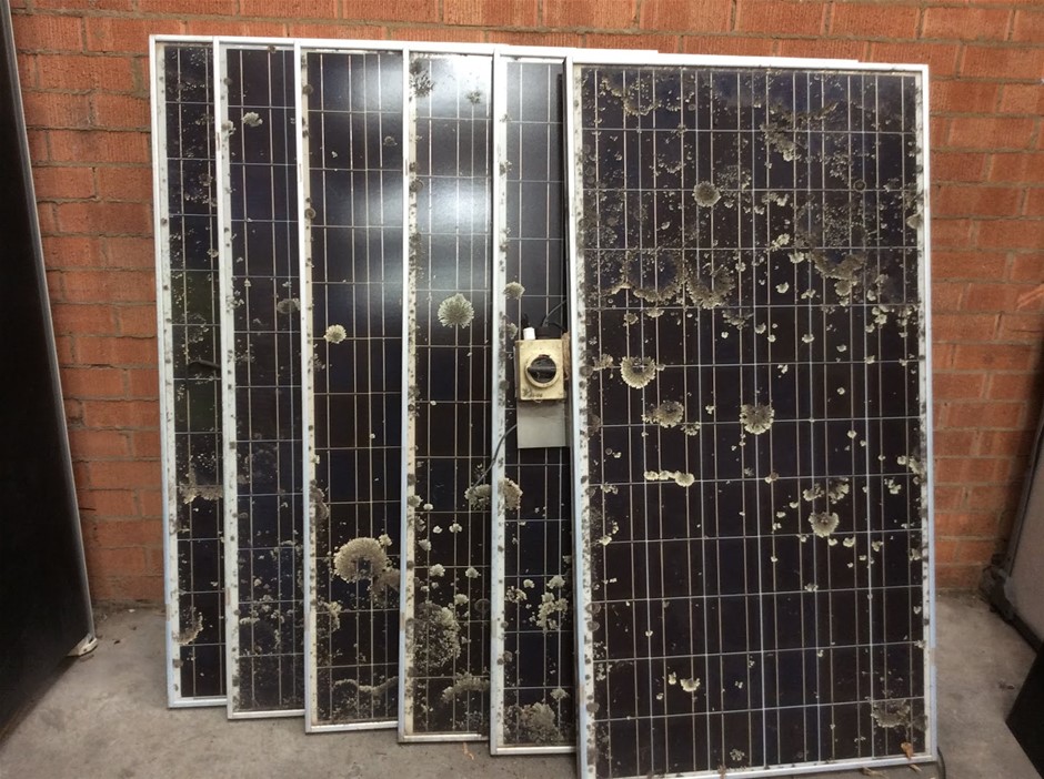 Sharp NE-Q7E3E Solar Module Panel (Lot of 3)