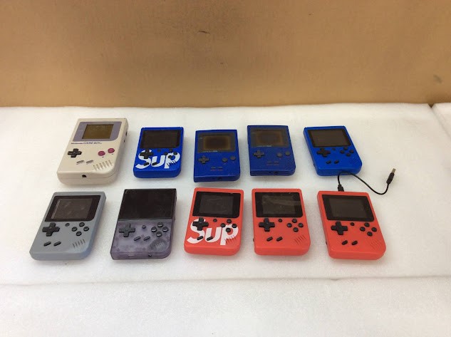 Nintendo Game Boy Mixed Brand and Model Handheld Console (Lot of 10)