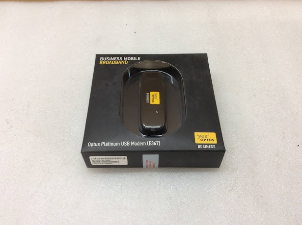 Optus E367 Platinum USB Modem New