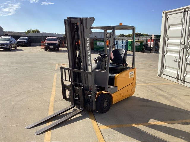 <p>Jungheinrich EFG216KN-GE115-480DZ Counterbalance Forklift</p>