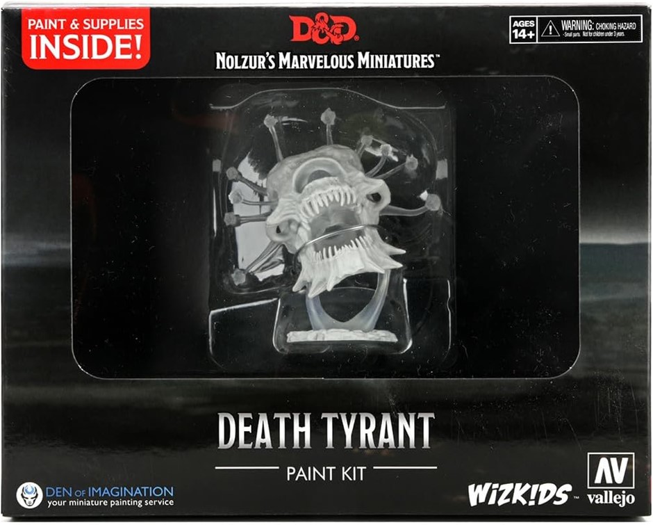 WIZKIDS 90363 D&D Nolzurs Marvelous Miniatures: Death Tyrant Paint Night Ki