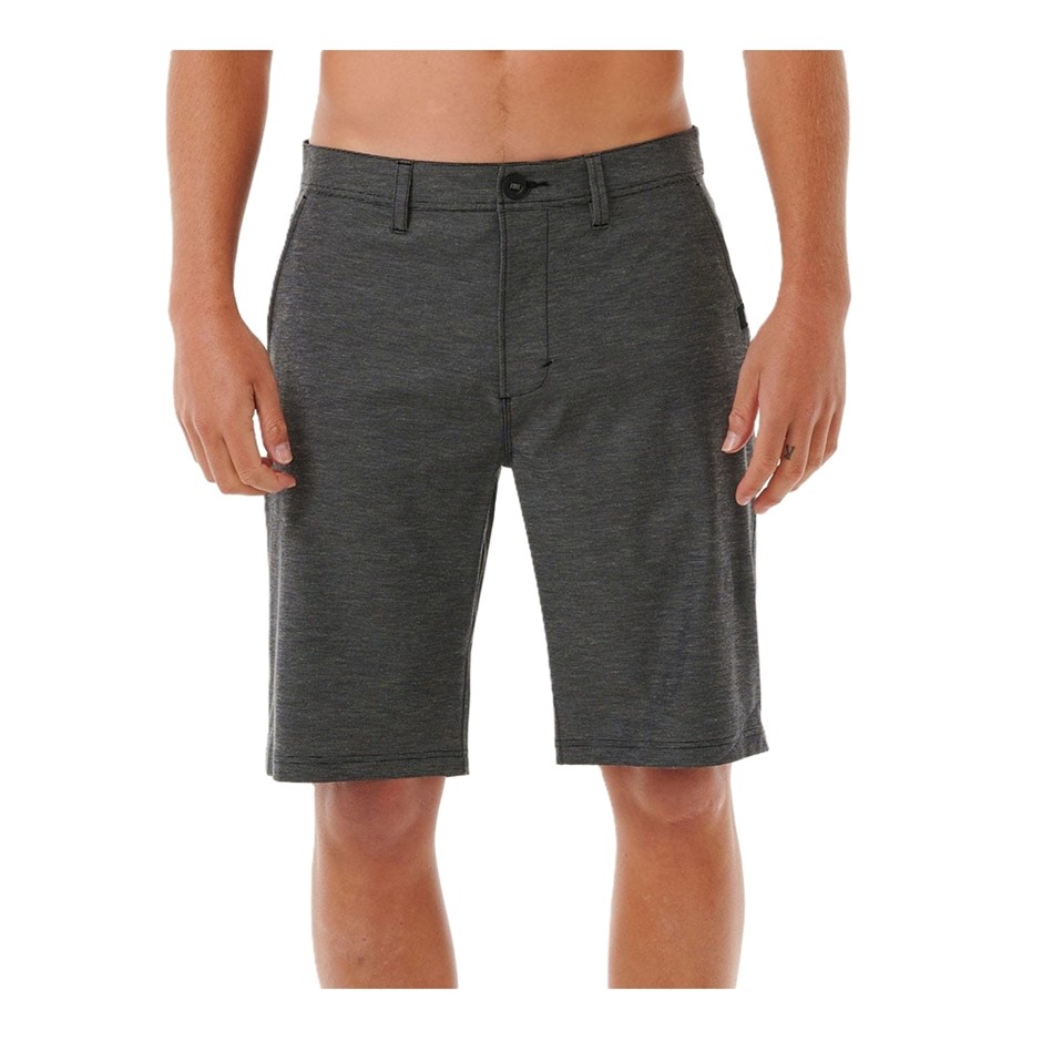 RIP CURL Men's Phase 21" Boardwalk Shorts, Size 28, Black. RRP: $79.99.  Bu