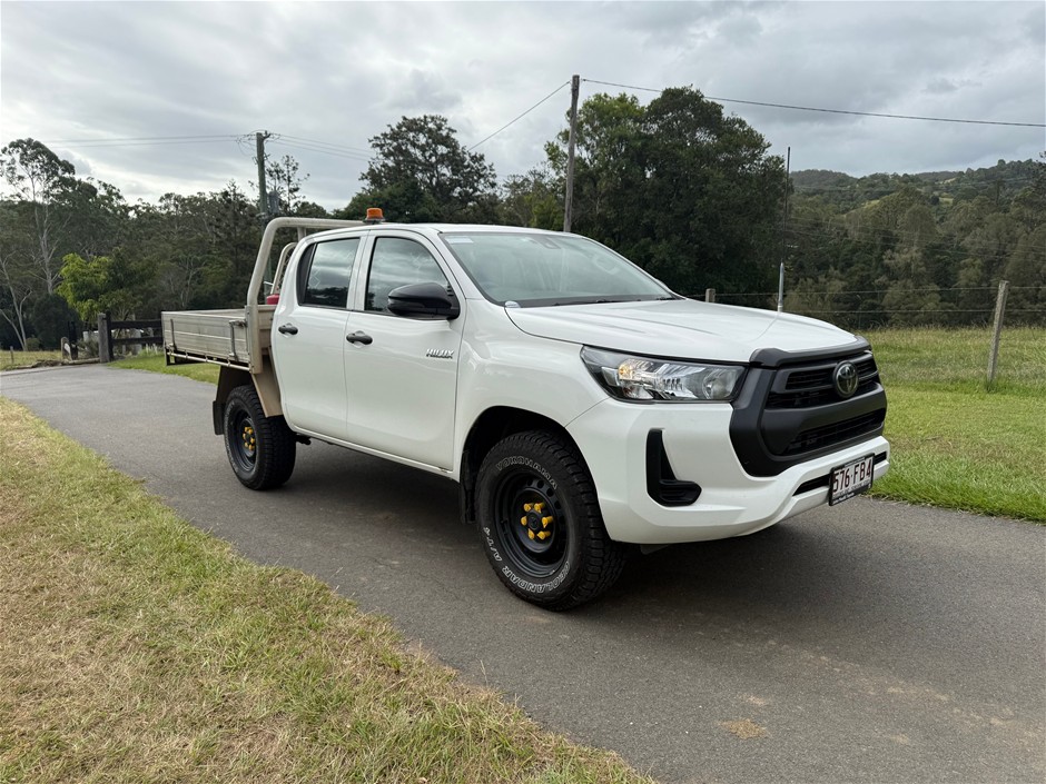 2022 Toyota Hilux Workmate 4WD Automatic Dual Cab Ute