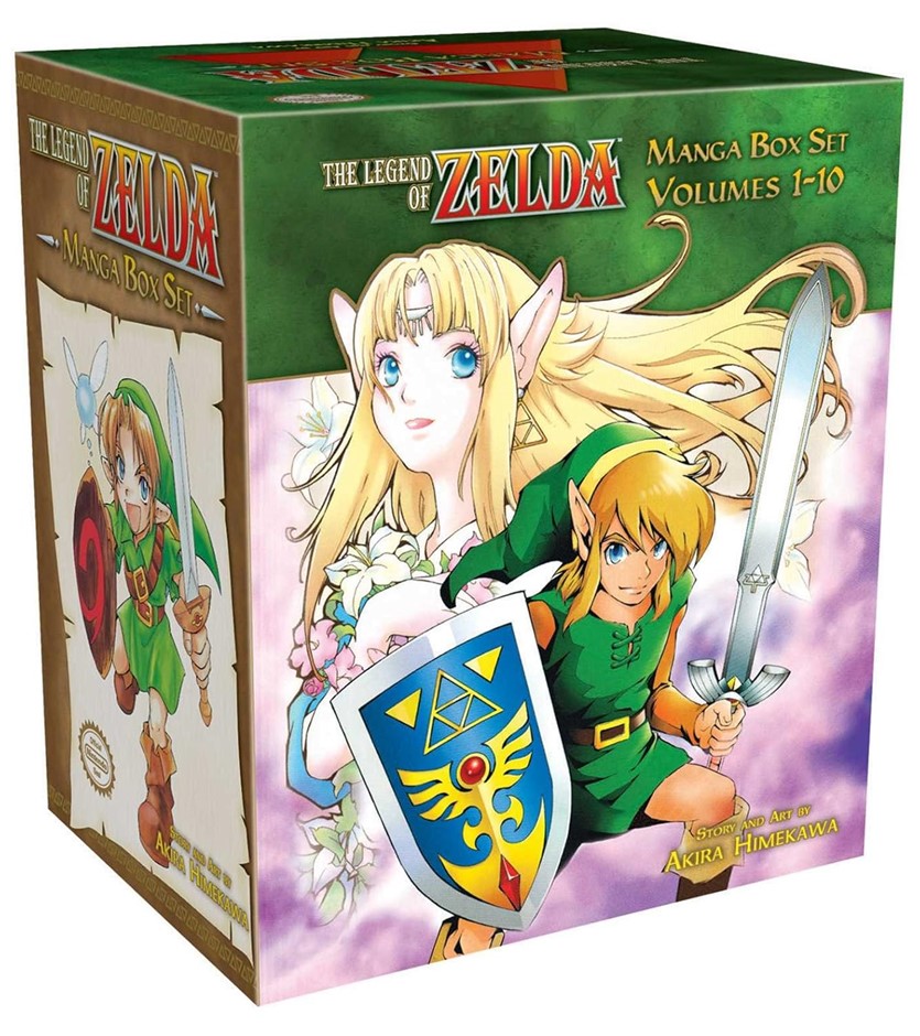 THE LEGEND OF ZELDA Manga Box Set By Akira Himekawa, Paperback. NB: missing