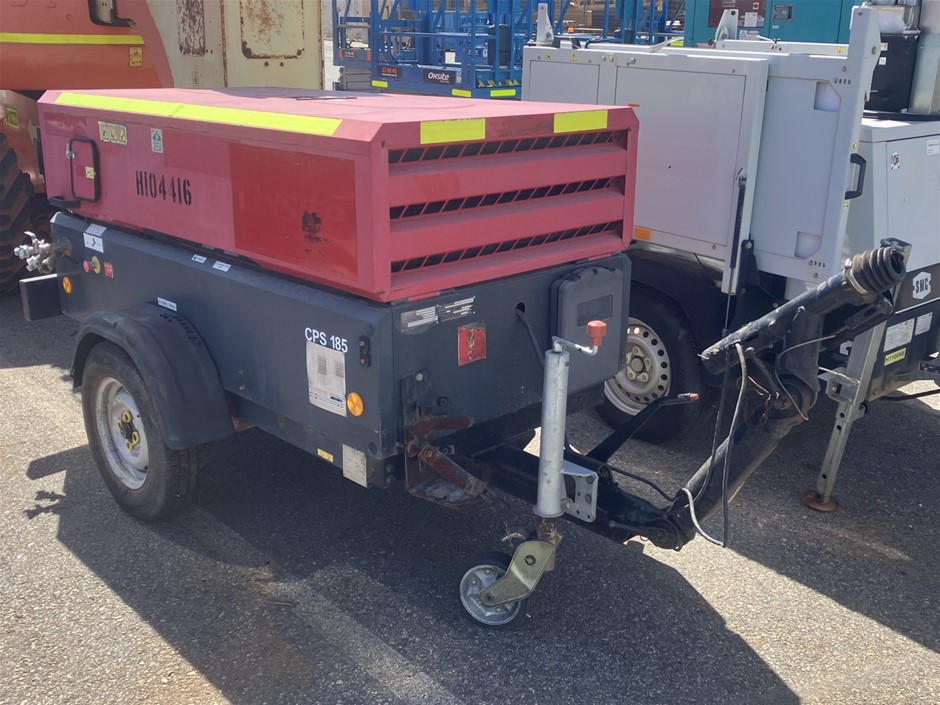 2016 CHICAGO PU CPS185 Compressor - 185cfm - Diesel - Kwinana