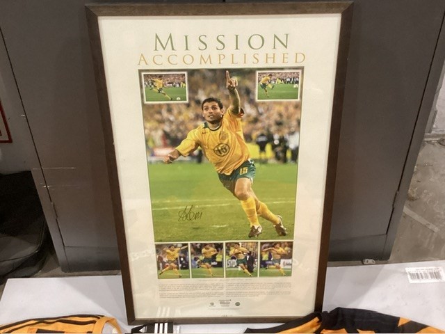 Mission Accomplished-John Aloisi Lithograph In Frame