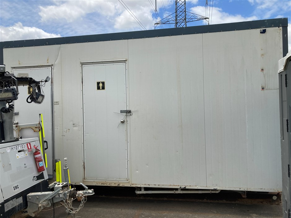 Portable Toilet Block - 4.8m x 2.4m - M-F - Forest Lake
