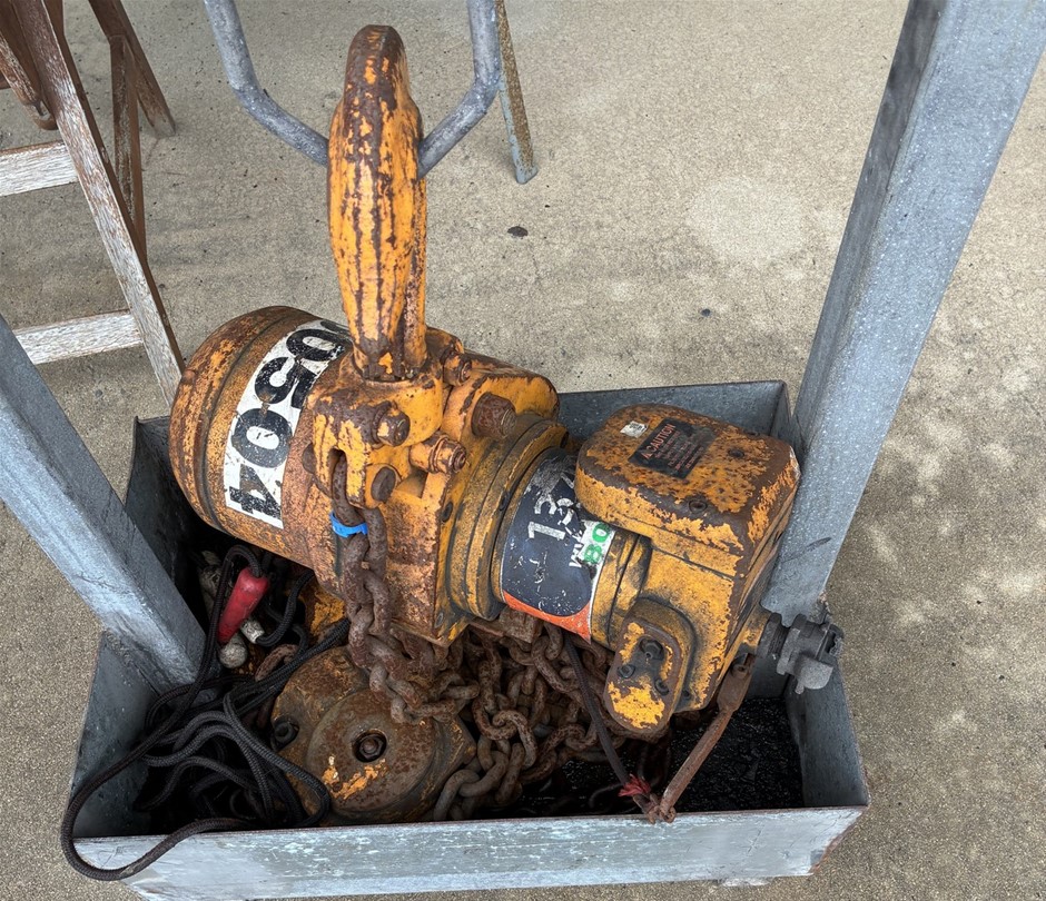 2012 Harrington TRC6000C-30 Air Hoist - 6.0t - 9m - Mackay