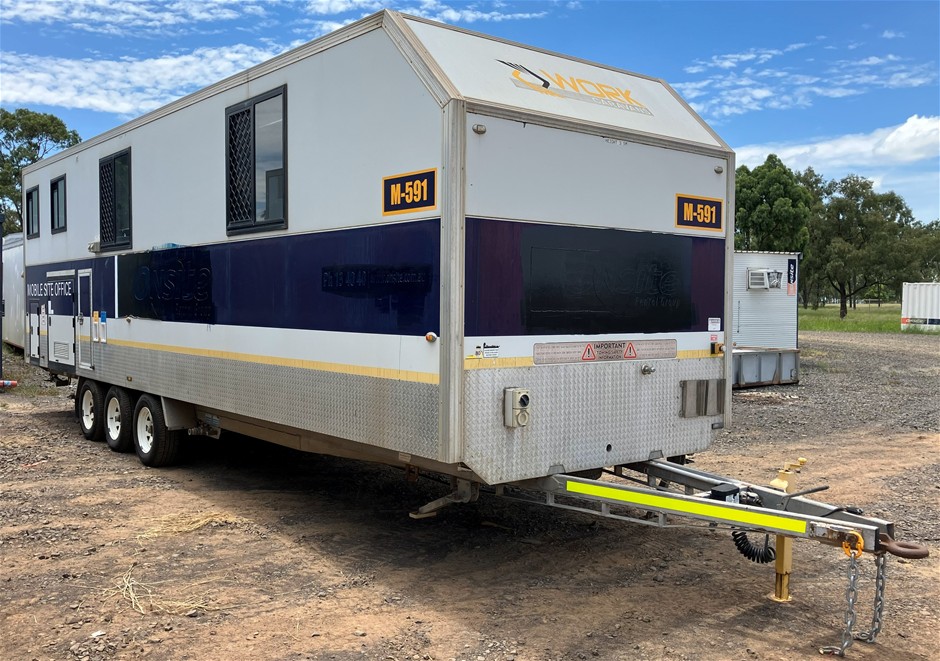 2011 Work Structures Series 9 Plan 6 Caravan - 9.0m x 2.4m - Moranbah