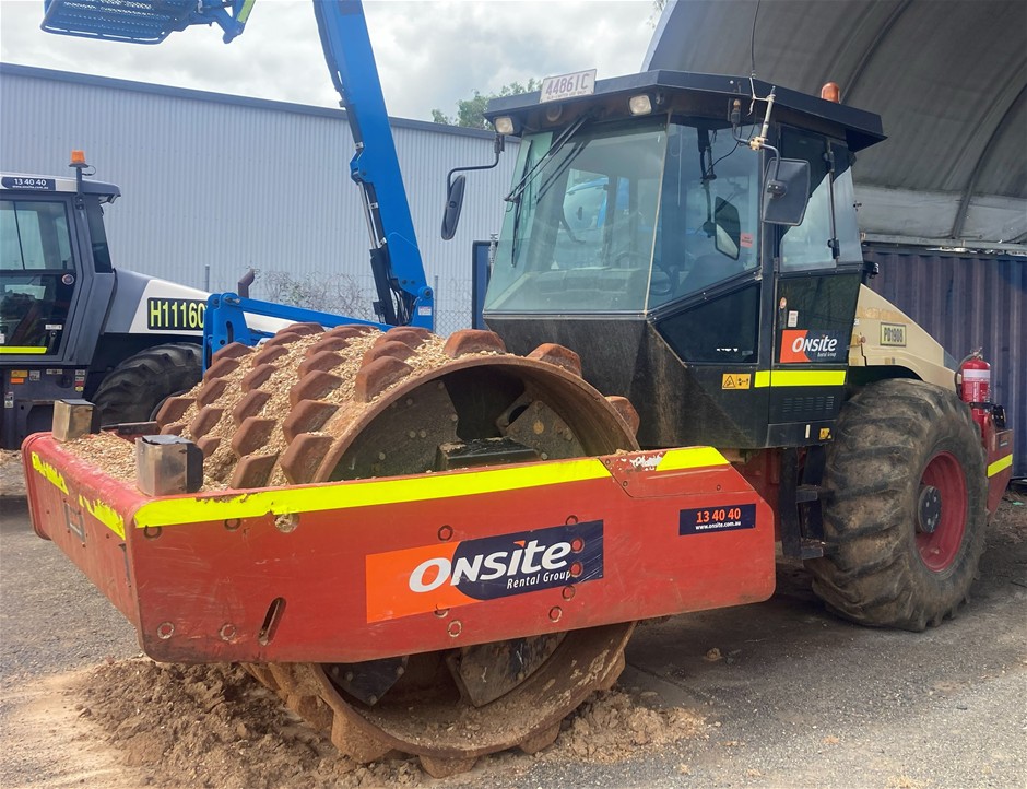 2012 Dynapac CA602PD Roller - Padfoot Single Drum - 19.0t - Rockhampton