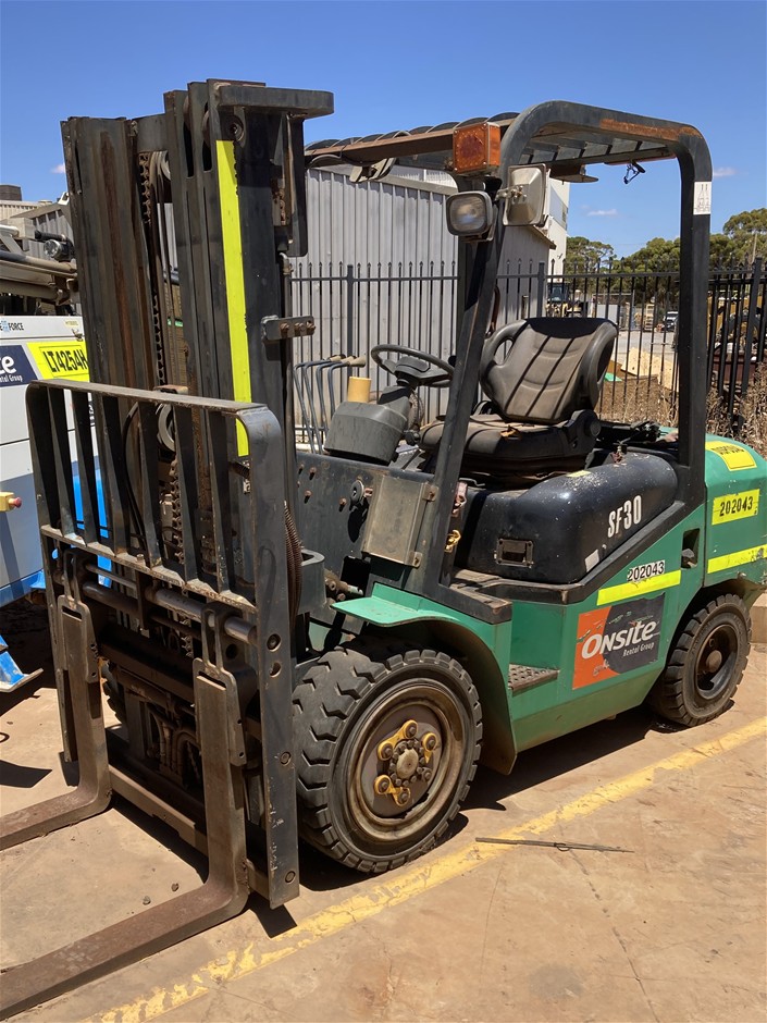2015 Shantui S-SF30 Forklift - 3.0t - 3.0m - Diesel - Kalgoorlie