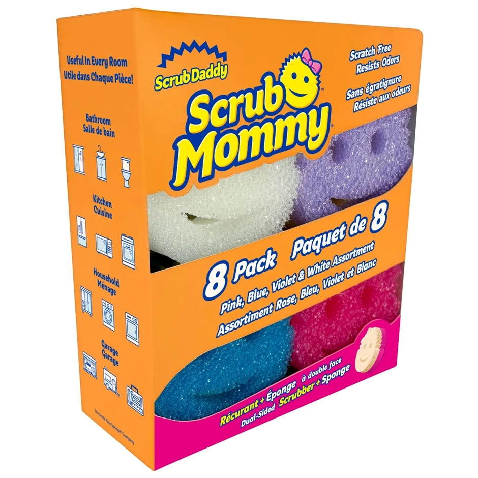 SCRUB MOMMY 8pk Scrubber and Sponge.