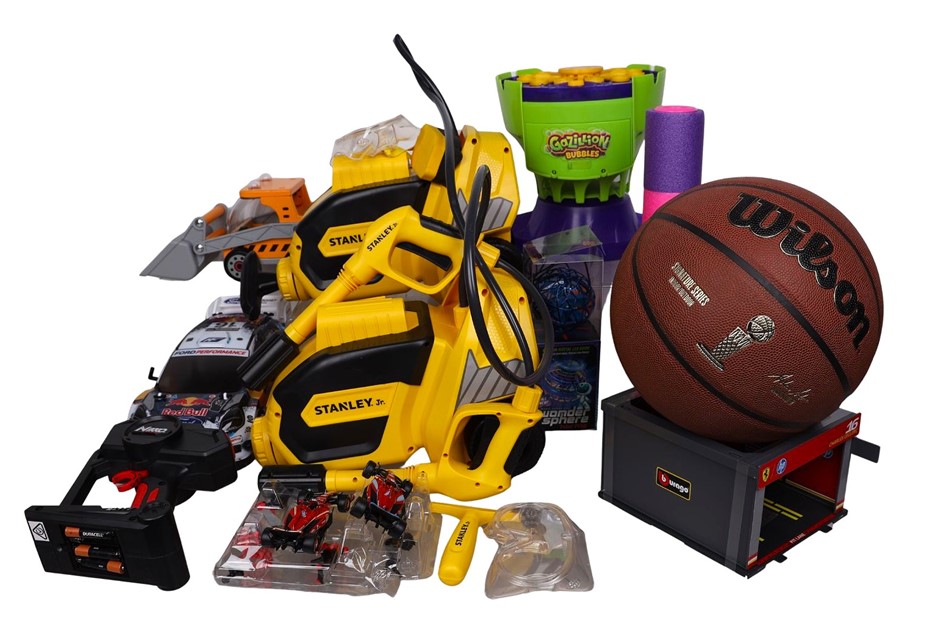 Assorted Children's Toys, Incl: HOT WHEELS, HAPE & More. N.B: Some items ma