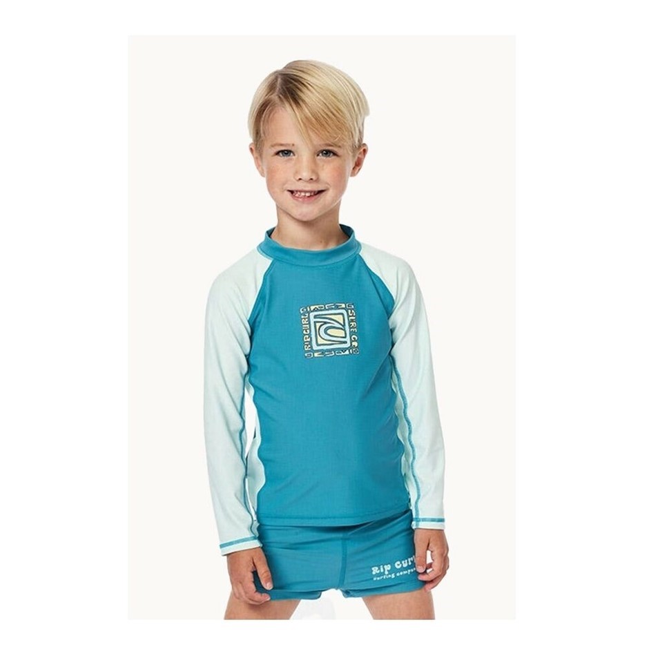 RIP CURL Boy's Tubes UPF 2 Piece Set, Size 1-2, Ocean. RRP: $79.99. Buyers
