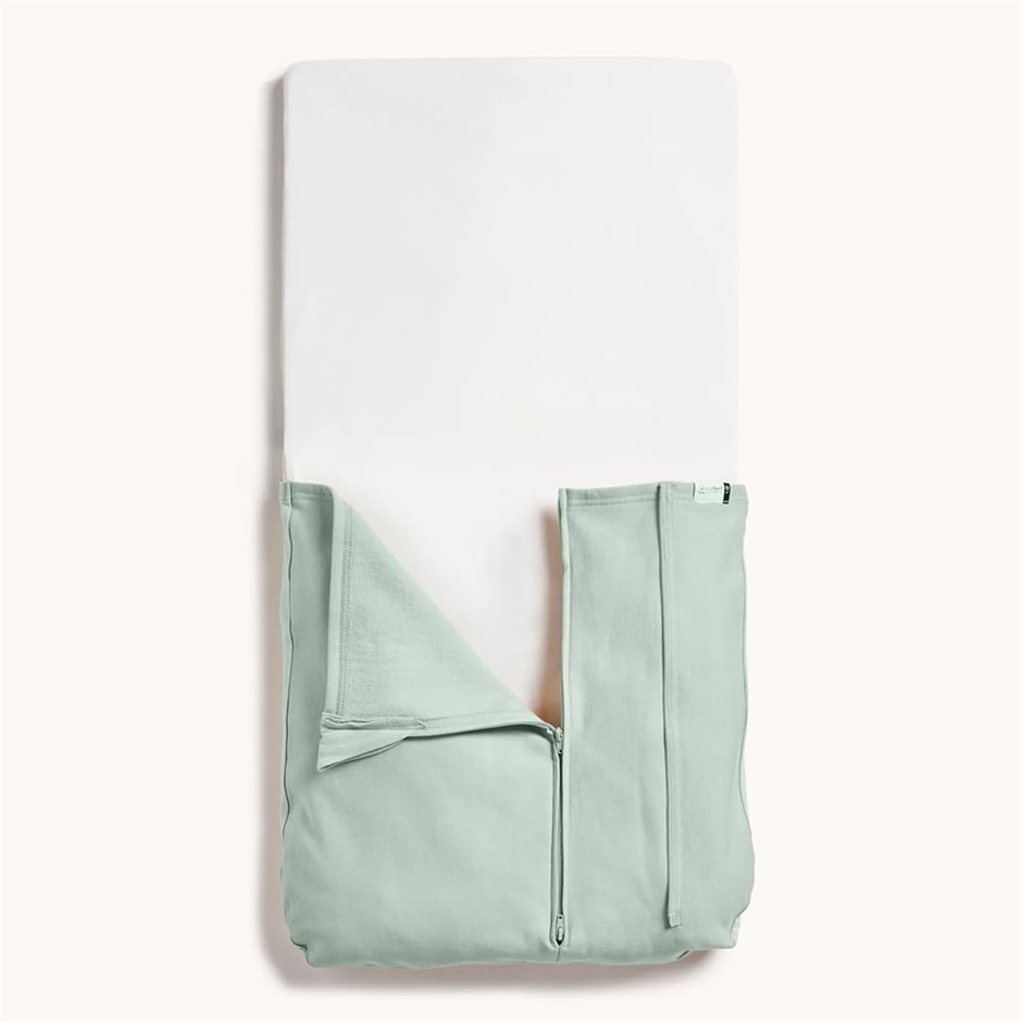 ERGOPOUCH Cot Baby Tuck Sheet, Sage