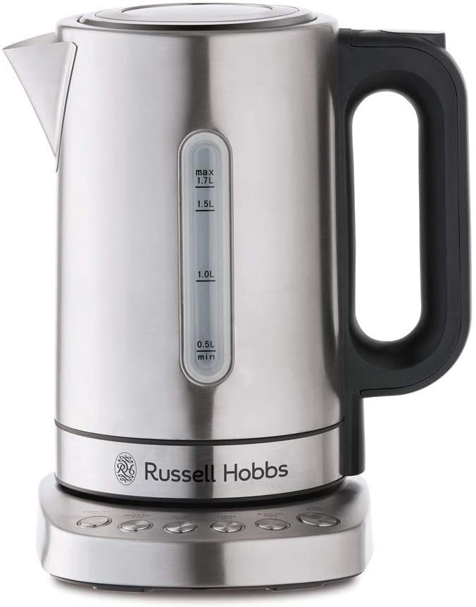 RUSSELL HOBBS 1.7L Addison Kettle, Model RHK510. NB: Damaged box.