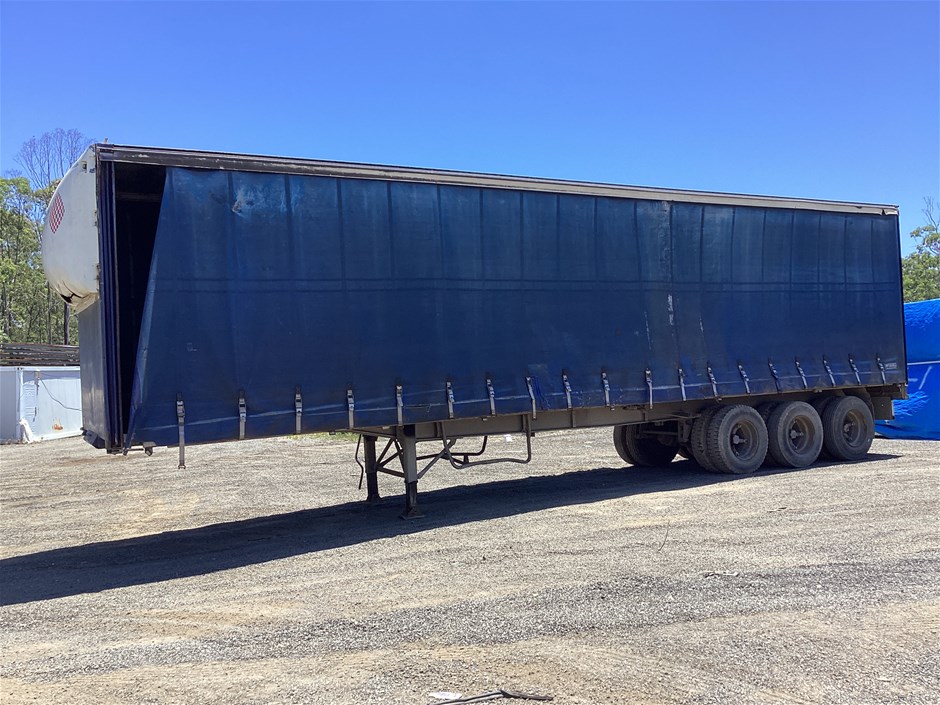 1994 Krueger 03-366 2133 Curtainsider Trailer (WOVR-Inspected)