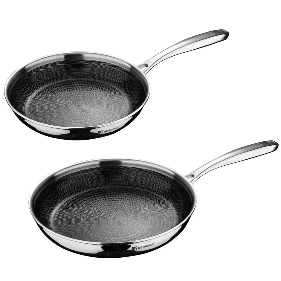 BERGNER Giro Cera Tech Frypan 2 Piece Set 24cm And 28cm