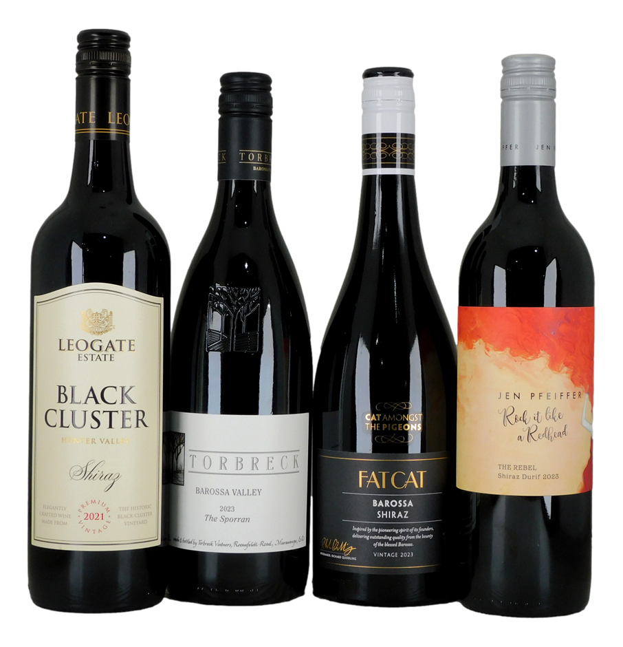 Shiraz Pack (4x 750mL), Multi Region.