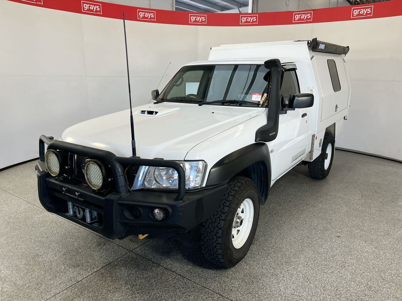 2013 Nissan Patrol DX Turbo Leaf Cab GU Turbo Diesel Manual Cab Chassis