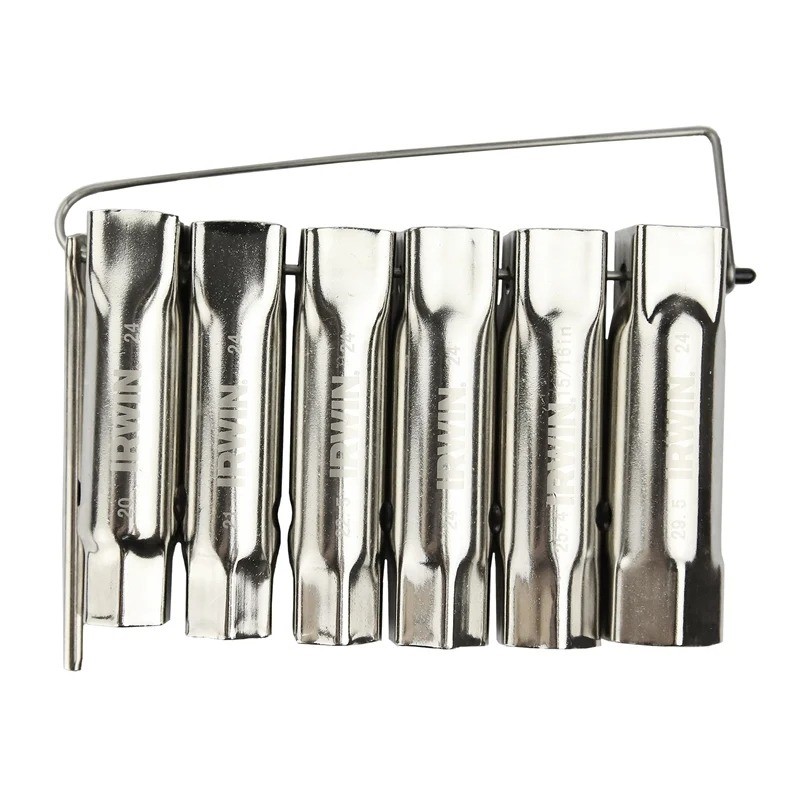 2 x IRWIN 6 Piece Plumber's Tap Spanner Sets. N.B. This is a retail return