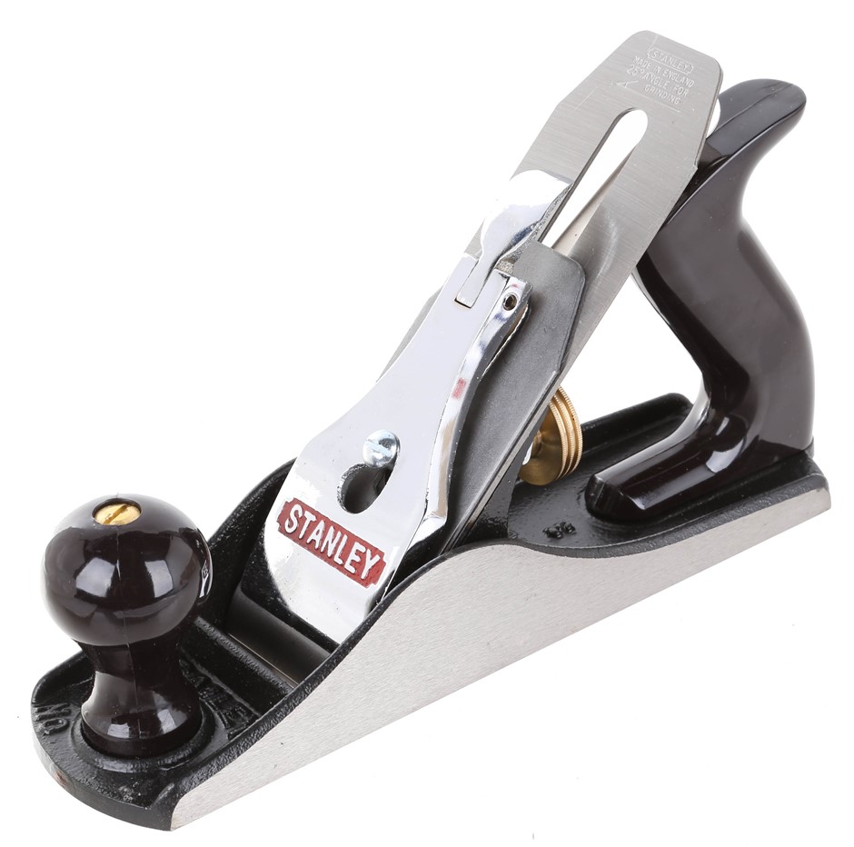 STANLEY Bailey Wood Plane No.4 , 245x50mm. N.B: Minor use & Not in Original