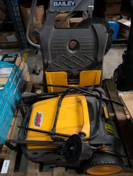 2 x JMV Industrial Heavy Duty Floor Sweepers. 