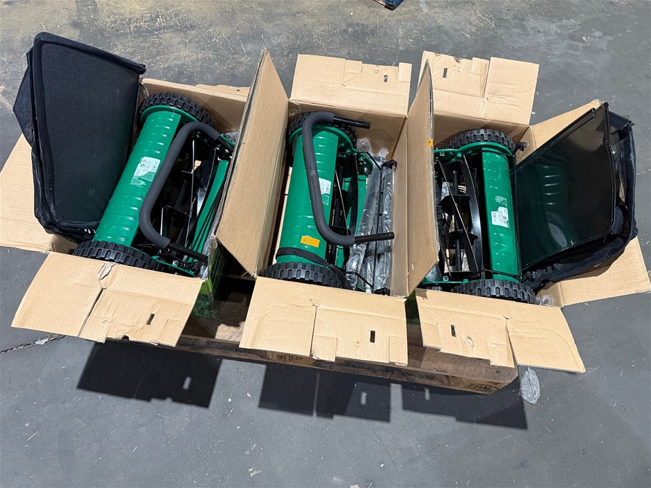 Hand Push lawn Mower 40cm x 3 units