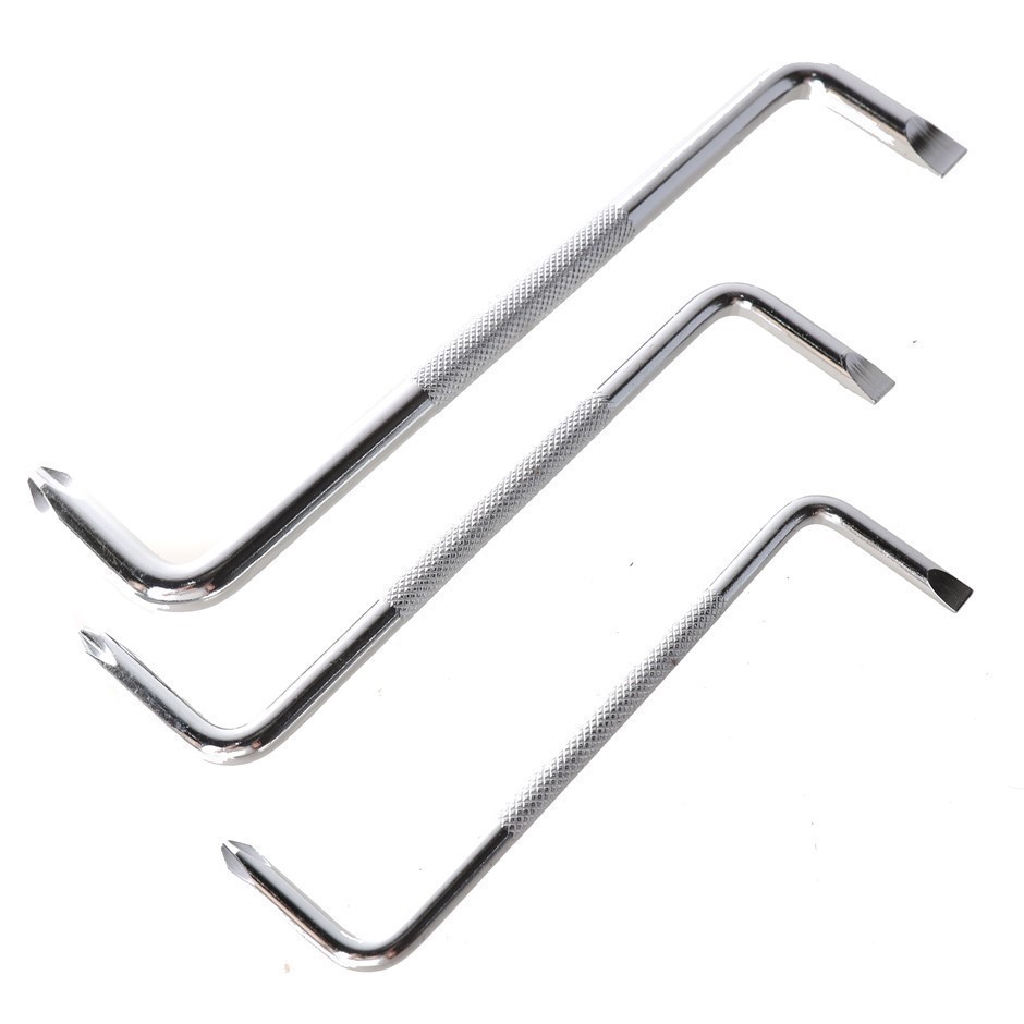 10 x VANGUARD Off-Set Screwdrivers, Sizes: 5, 6 & 8mm, Philips #1, #2, #3.