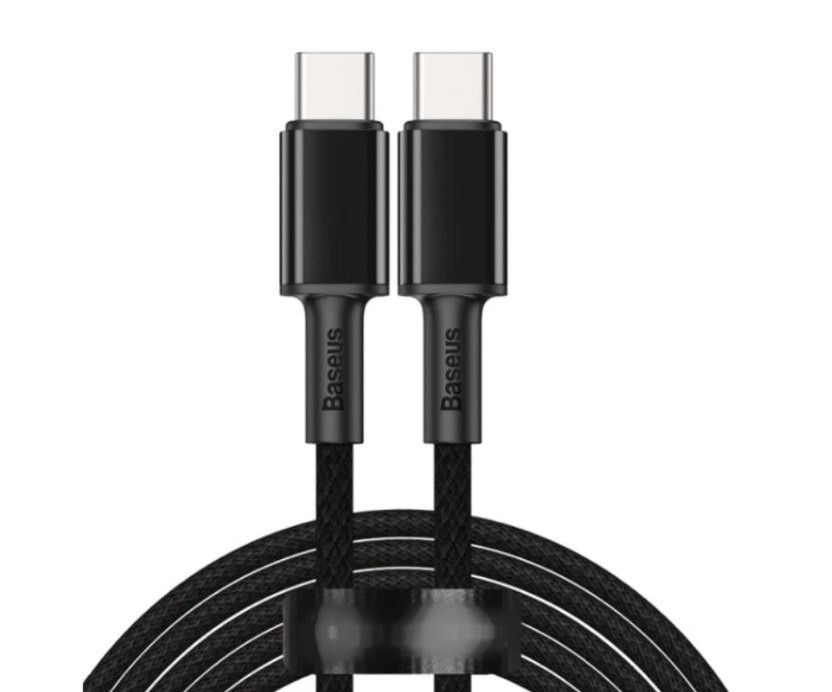 USB-C to USB-C 100W Cable (1m) Black