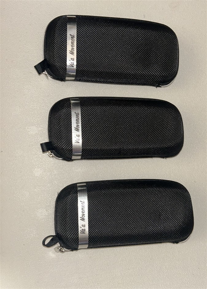 3x Sunglasses Cases