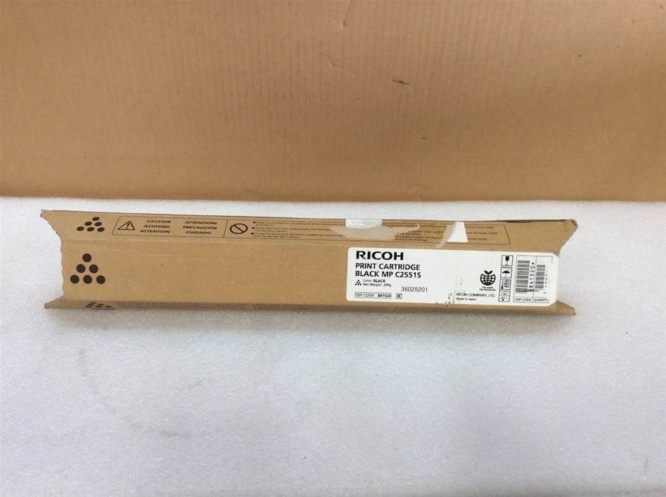 Ricoh MPC2551S Black Print Cartridge - New