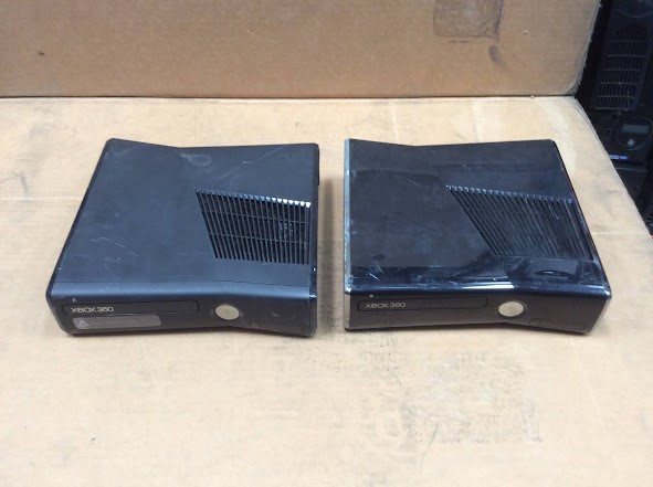 Microsoft Xbox 360 S 1439 Consoles (Lot of 2)
