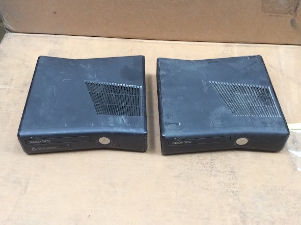 Microsoft Xbox 360 S 1439 Consoles (Lot of 2)