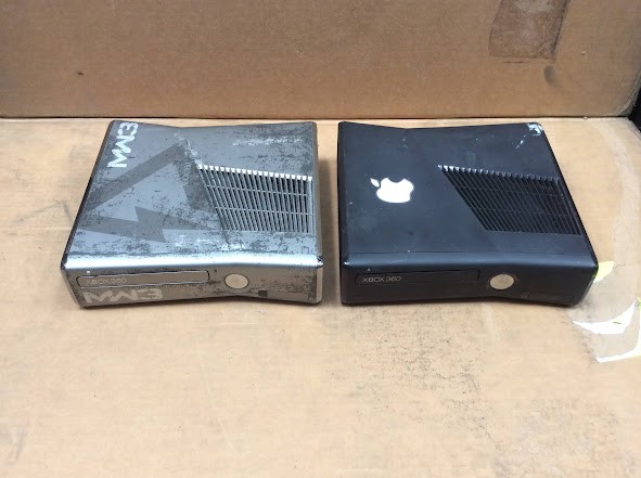 Microsoft Xbox 360 S 1439 Consoles (Lot of 2)