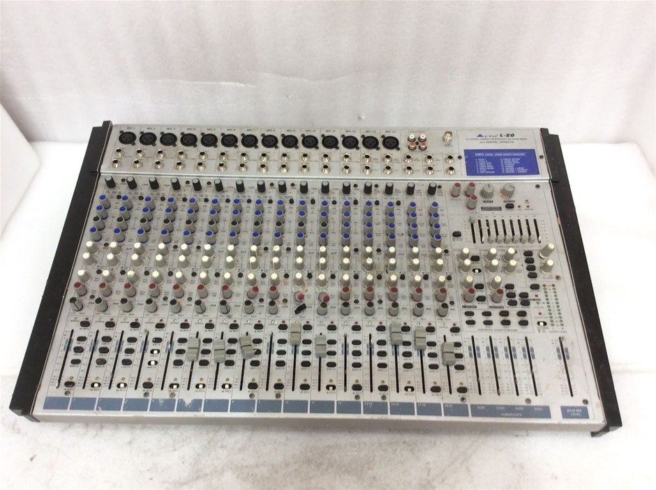 ALTO L-20 20-Channel Compact Integrated Live Sound Mixer