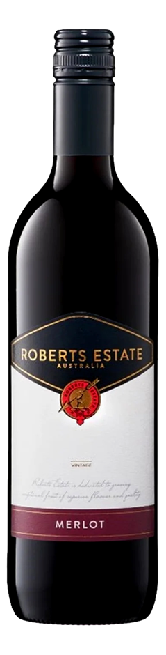 Roberts Estate Merlot 2024 (12x 750mL) SEA